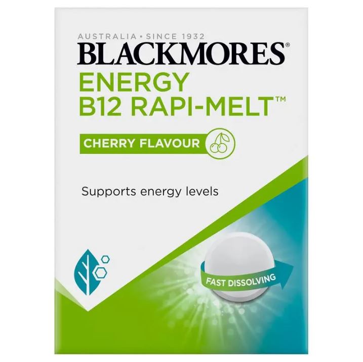Viên ngậm bổ sung Vitamin B12 Blackmores Rapi-Melt 1000mcg