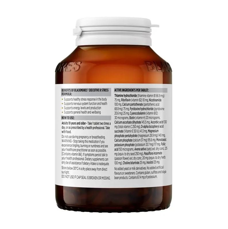 Viên uống giảm căng thẳng Blackmores Executive B Stress