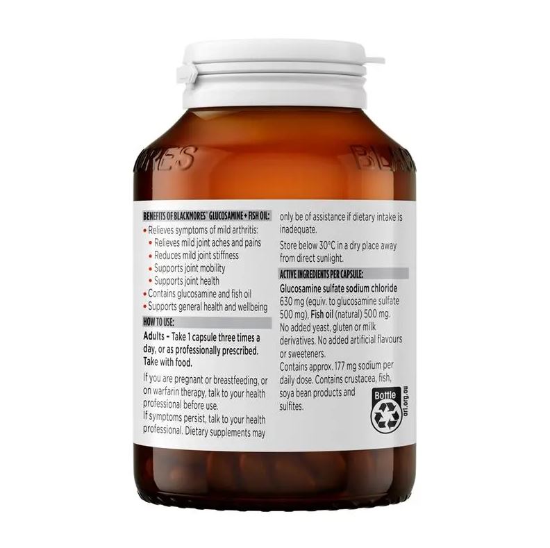 Blackmores Glucosamine Fish Oil bổ xương khớp của Úc