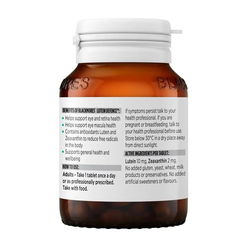 Viên uống bổ mắt Blackmores Lutein Defence
