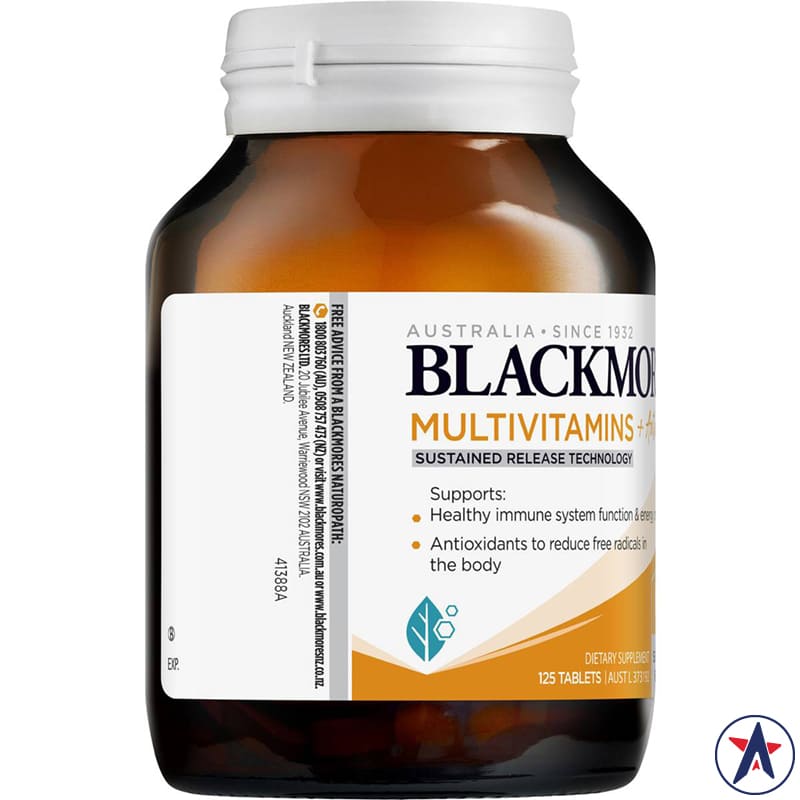 Blackmores Multivitamin + Antioxidants Sustained Release 125 viên | Hàng xách tay Úc chính hãng