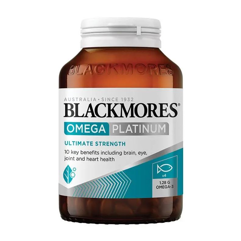 Viên uống bổ sung omega 3 hàm lượng cao Blackmores Omega Platinum