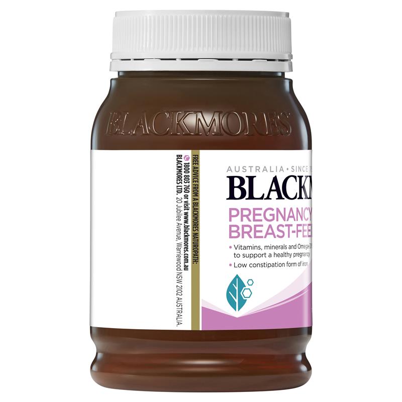 Blackmores Pregnancy & Breast Feeding Gold cho bà bầu 180 viên | Xuất xứ Úc