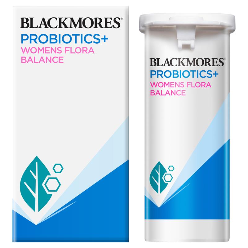 Blackmores Probiotics+ Womens Flora Balance cho phụ nữ 30 viên | Mua hàng Úc tại Ausmart
