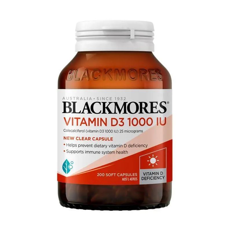 Viên uống bổ sung Vitamin D3 1000IU Blackmores