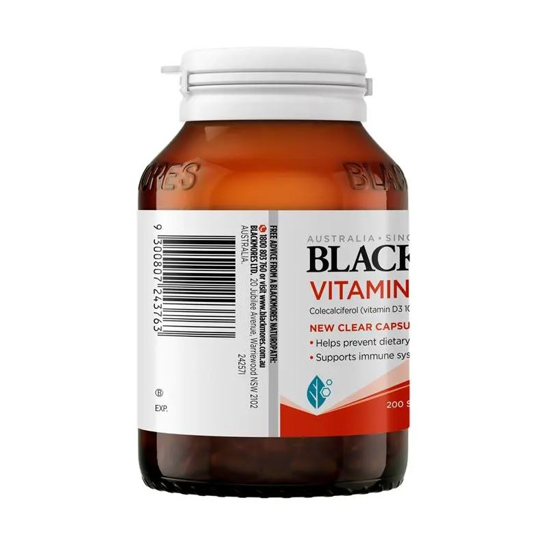 Viên uống bổ sung Vitamin D3 1000IU Blackmores