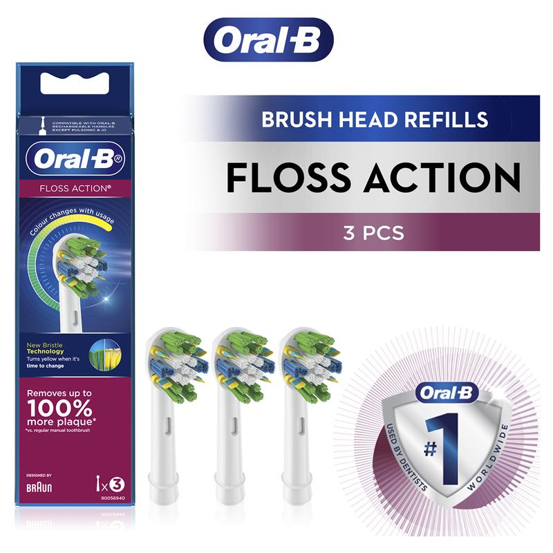 Oral-B Floss Action Power Toothbrush Refills