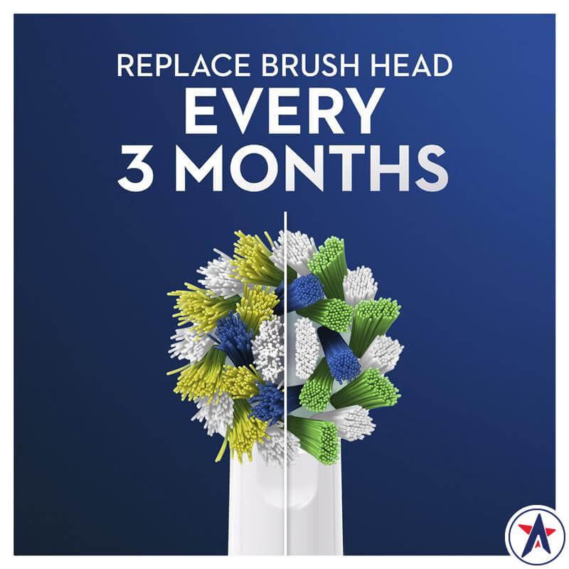 Bộ 5 đầu thay bàn chải điện Oral B Power Toothbrush Cross Action Refills