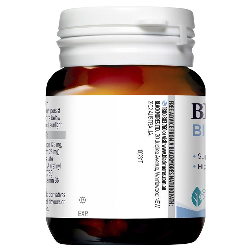 Viên Kẽm Zinc Blackmores Bio Zinc Úc 84 viên | Sản phẩm Úc