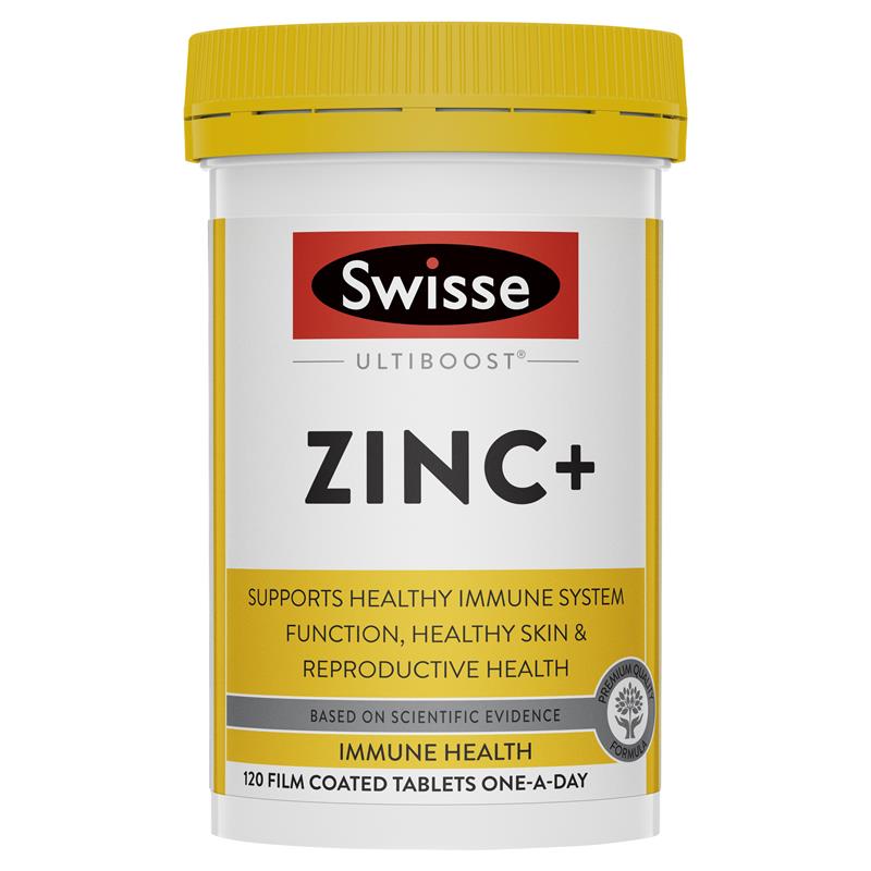Viên uống bổ sung Kẽm Swisse Ultiboost Zinc+ 120 viên | Mua hàng Úc tại Ausmart