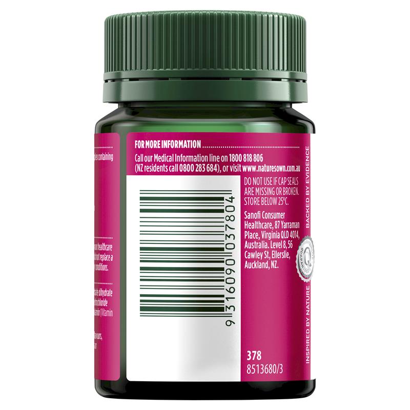 Nature's Own Iron Plus bổ sung Sắt của Úc 50 viên | Sản phẩm chất lượng Úc