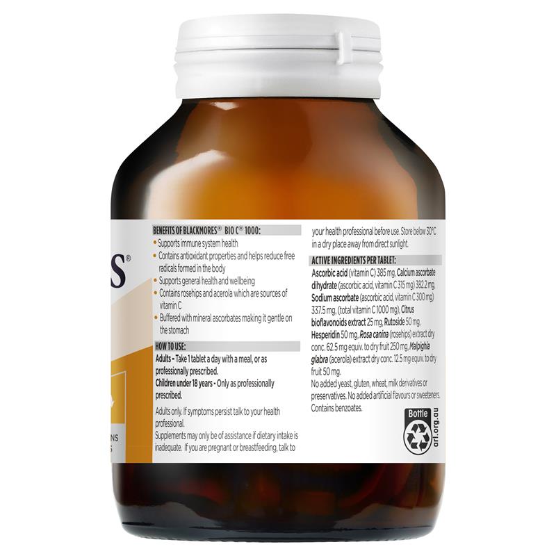 Vitamin C Blackmores Bio C 1000mg của Úc 150 viên | Mua hàng Úc tại Ausmart