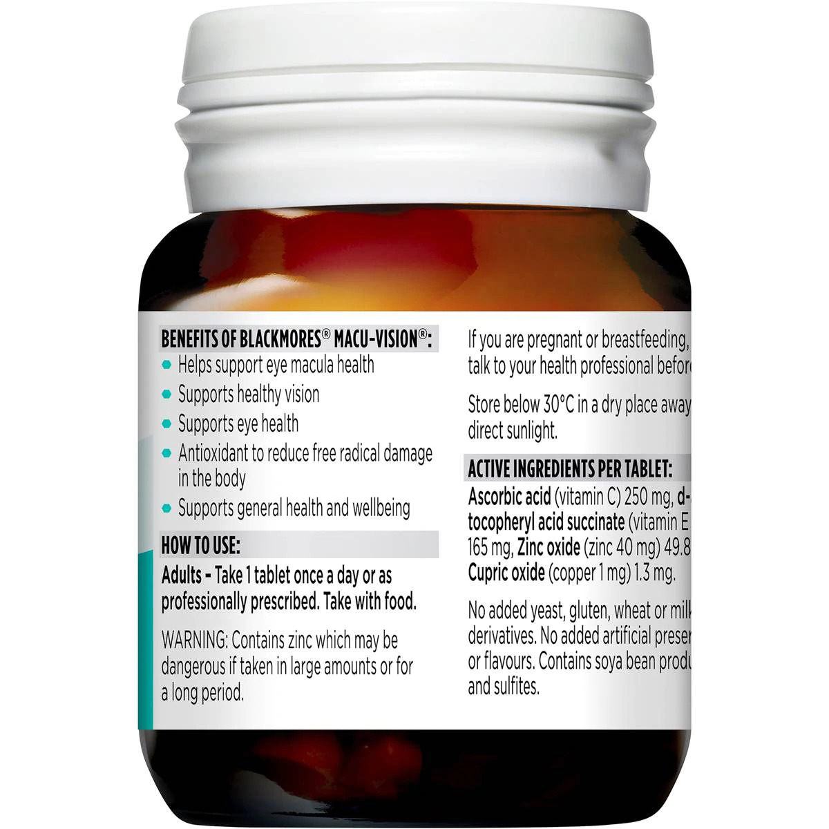 Viên uống bổ mắt Blackmores Macu Vision của Úc