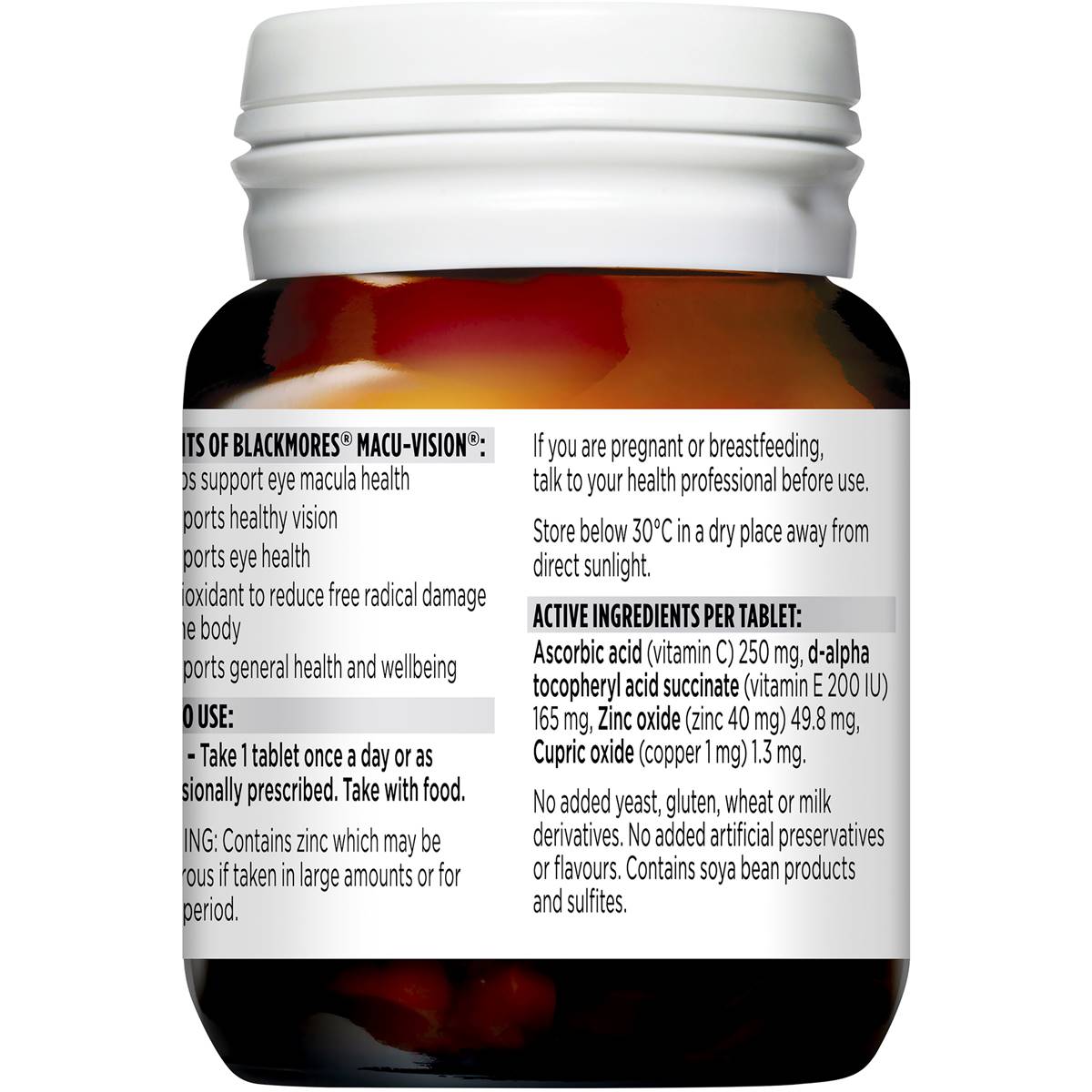 Viên uống bổ mắt Blackmores Macu Vision của Úc