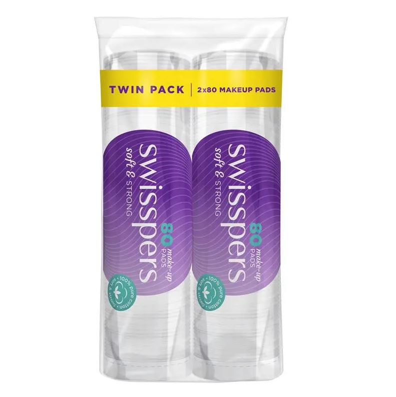 Bông tẩy trang Swisspers Cotton Pads Make Up