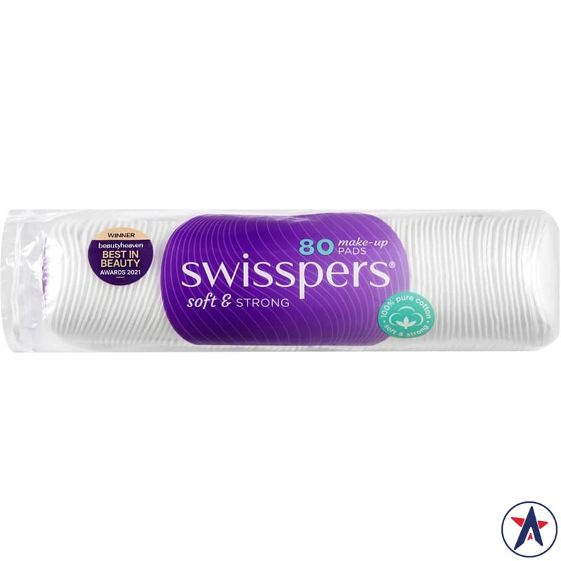 Bông Tẩy Trang Swisspers Cotton Pads Make Up 80 Miếng