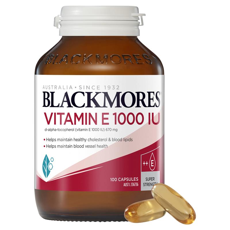 Vitamin E Blackmores Natural 1000IU của Úc