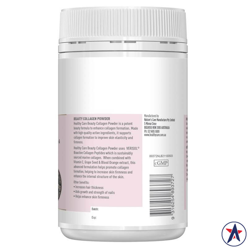 Bột collagen Healthy Care Beauty Collagen Powder 120g