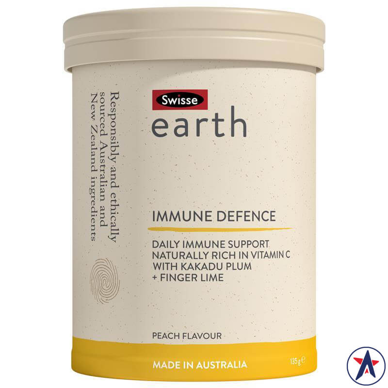 Bột uống tăng cường miễn dịch Swisse Earth Immune Defence 135g | Sản phẩm Úc chất lượng