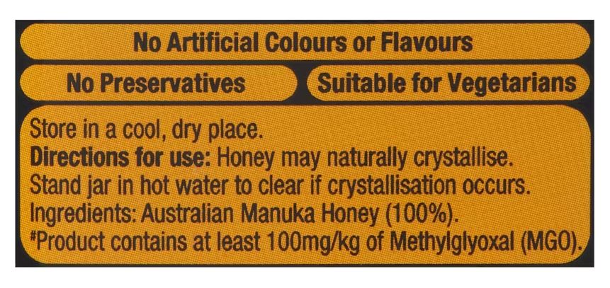 Mật ong Bramwells Manuka MGO 100+ 250g