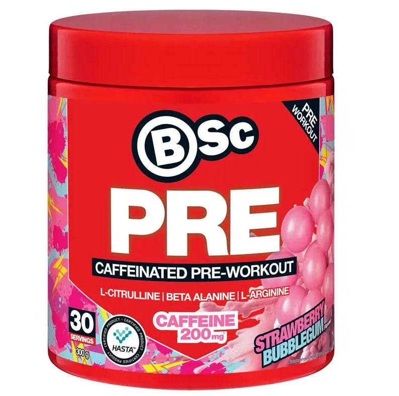 Bột uống tăng năng lượng trước tập BSc PRE Caffeinated Pre-Workout