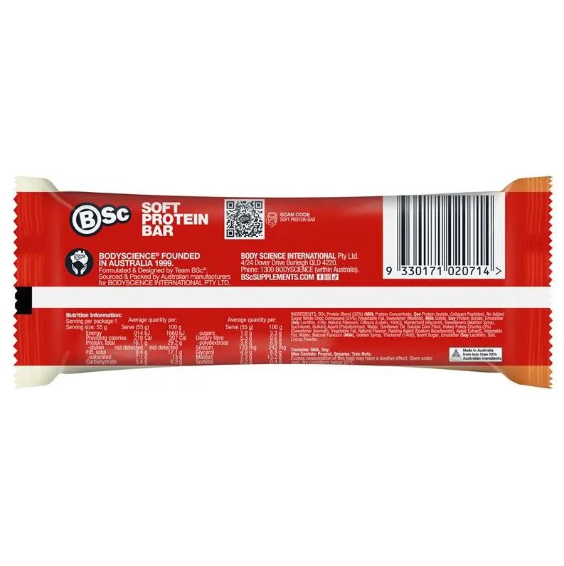 Thanh bổ sung protein BSc Soft Protein Bar