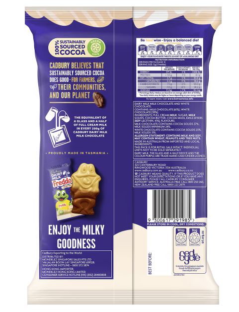 Kẹo sô-cô-la sữa Cadbury Dairy Milk Chocolate Freddo Milky Top