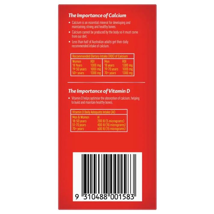 Caltrate Bone Health hỗ trợ sức khoẻ Xương của Úc