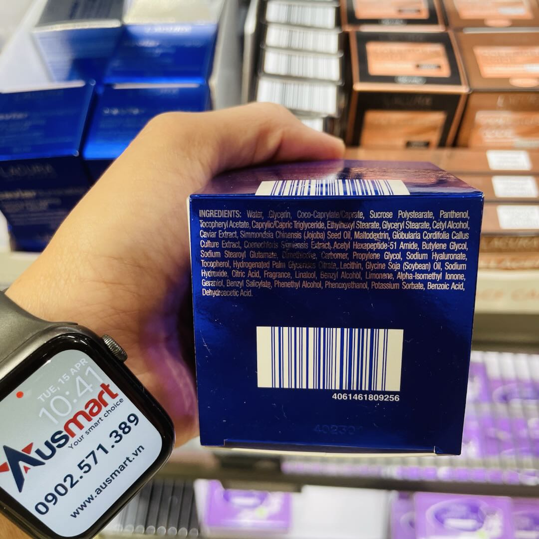 Kem dưỡng đêm LACURA Caviar Illumination Luxury chống lão hoá