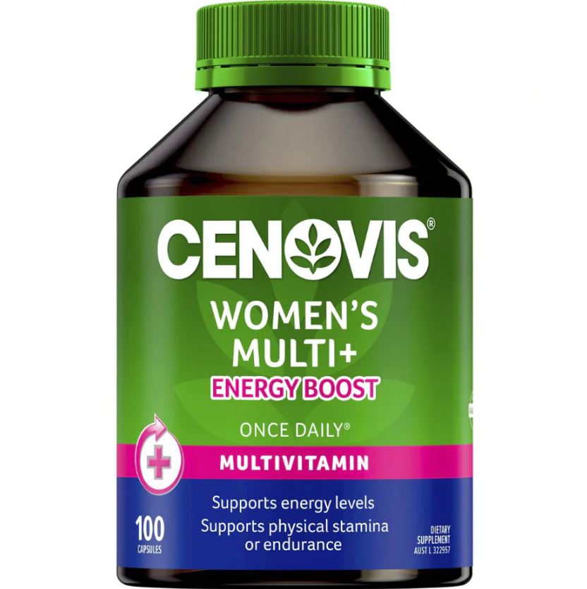 Vitamin tổng hợp cho nữ Cenovis Once Daily Womens Multi + Energy Boost