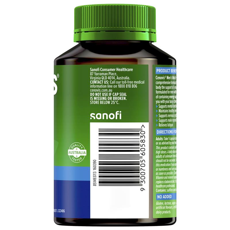 Vitamin tổng hợp Cenovis Once Daily Men's Multi + Performance