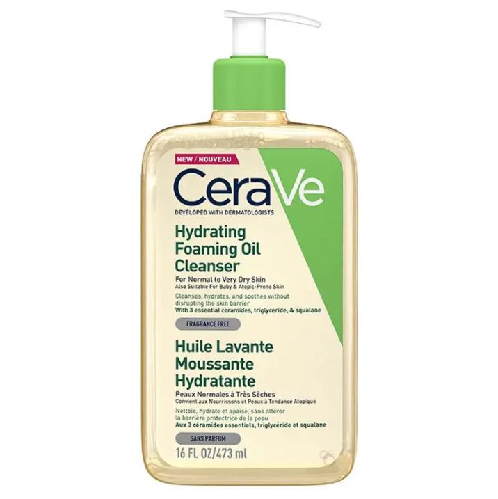 Dầu tẩy trang CeraVe Hydrating Foaming Oil Cleanser