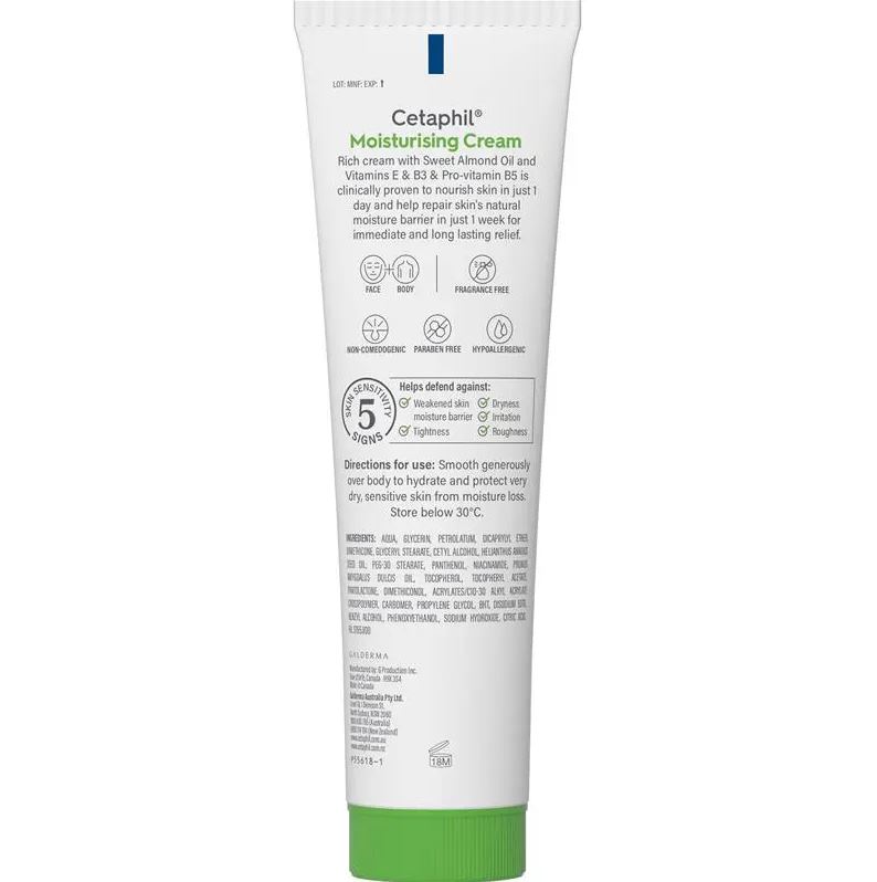 Kem dưỡng ẩm Cetaphil Moisturising Cream