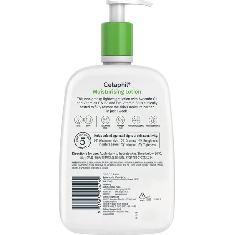Sữa dưỡng ẩm Cetaphil Moisturising Lotion