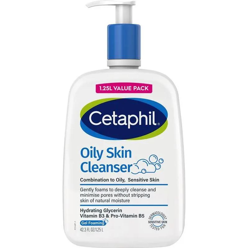 Sữa rửa mặt Cetaphil Oily Skin Cleanser cho da dầu mụn