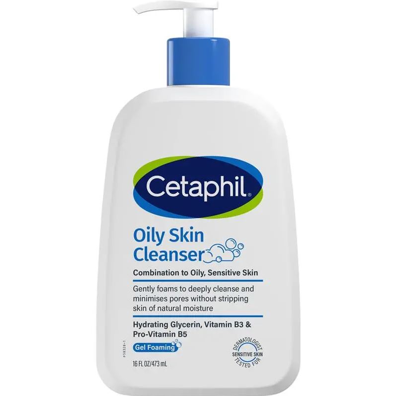 Sữa rửa mặt Cetaphil Oily Skin Cleanser cho da dầu mụn