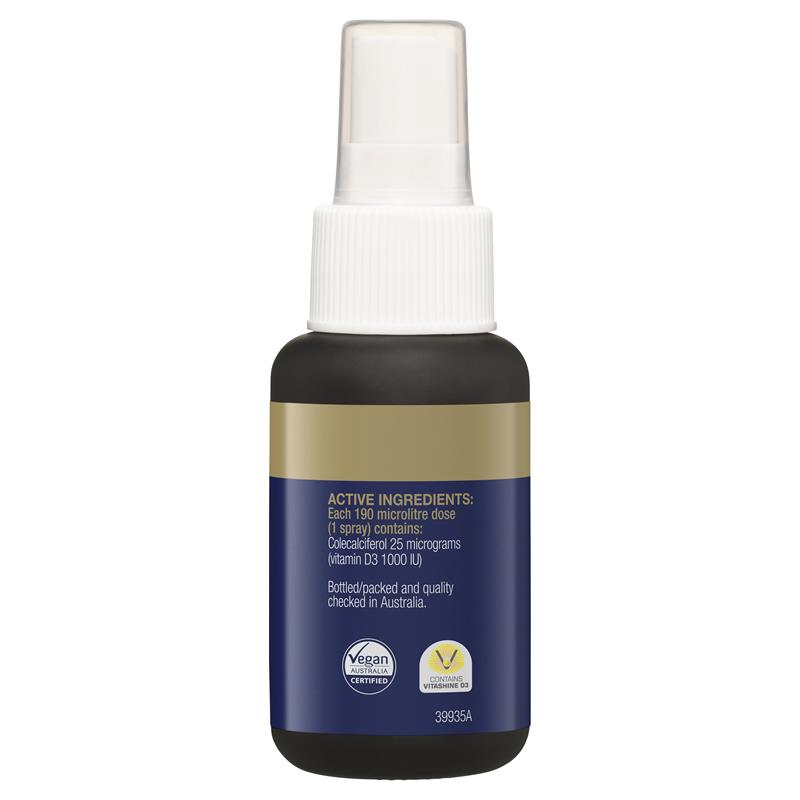 Chai xịt Vitamin D3 hỗ trợ hấp thụ canxi Bioceuticals D3 Vegan Spray 50ml