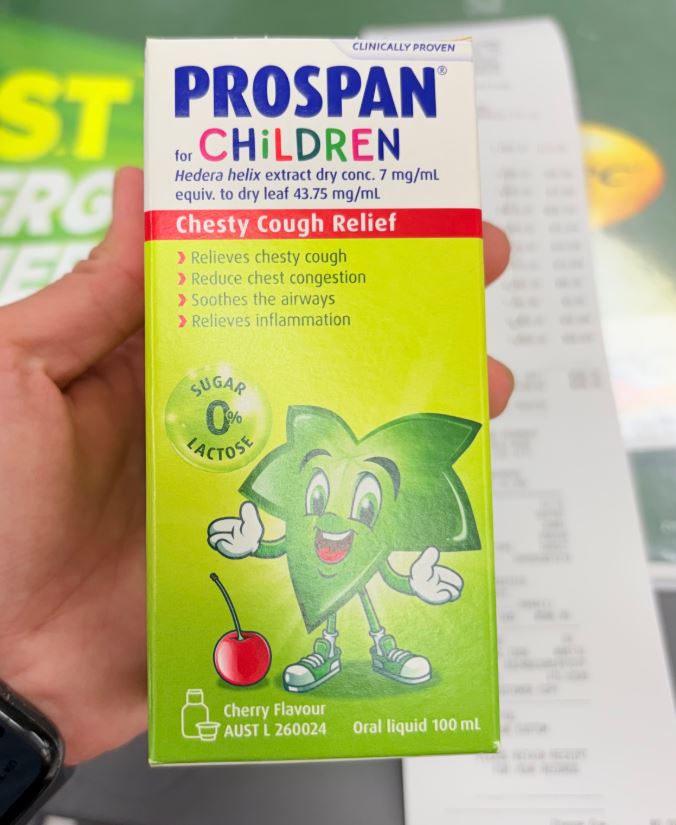Siro ho Prospan cho bé Chesty Cough Children's (Ivy Leaf)
