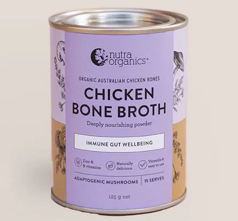 Nước hầm xương gà hữu cơ Nutra Organics Chicken Bone Broth