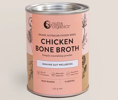 Nước hầm xương gà hữu cơ Nutra Organics Chicken Bone Broth