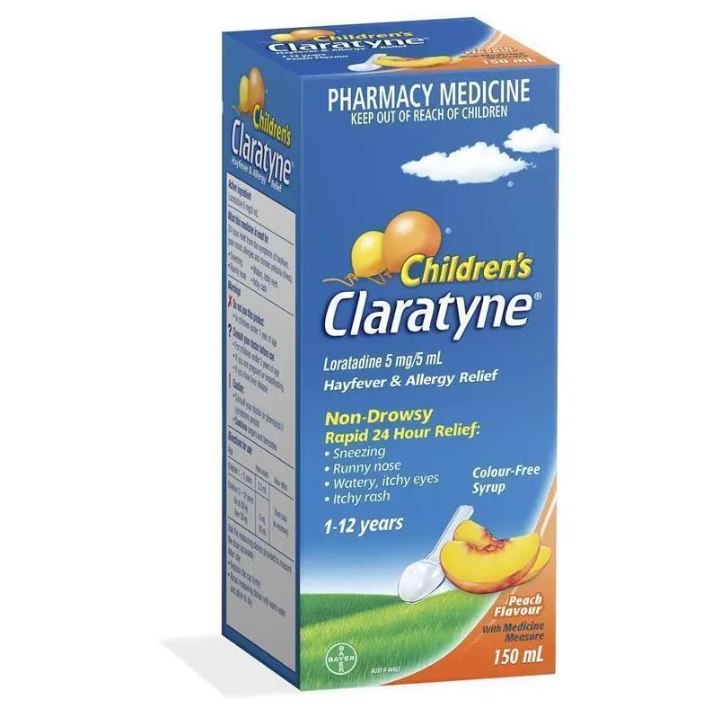 Siro trị dị ứng Children's Claratyne Hayfever & Allergy Relief