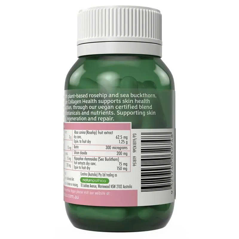 Viên uống đẹp da Naturopathica Vegan Collagen thuần chay