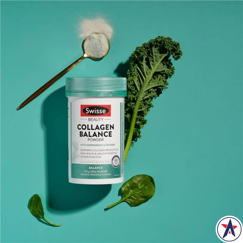 Collagen dạng bột Swisse Beauty Collagen Balance Powder 120g | Mua sắm hàng Úc tại Ausmart