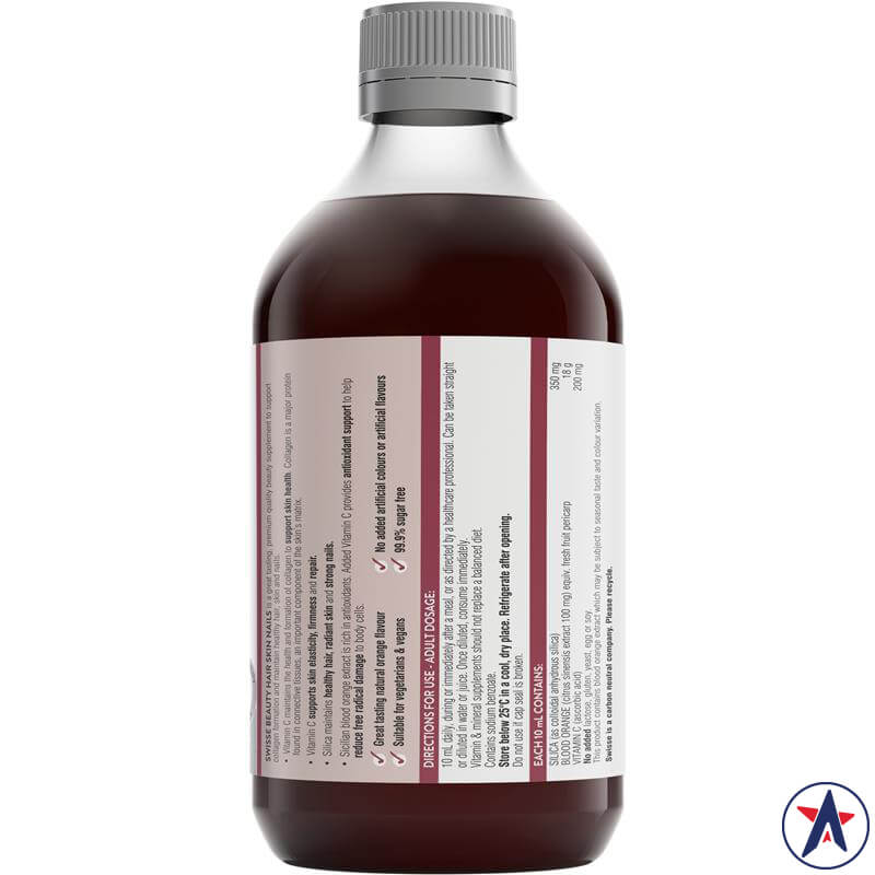 Collagen dạng nước Swisse Hair Skin Nails của Úc 500ml