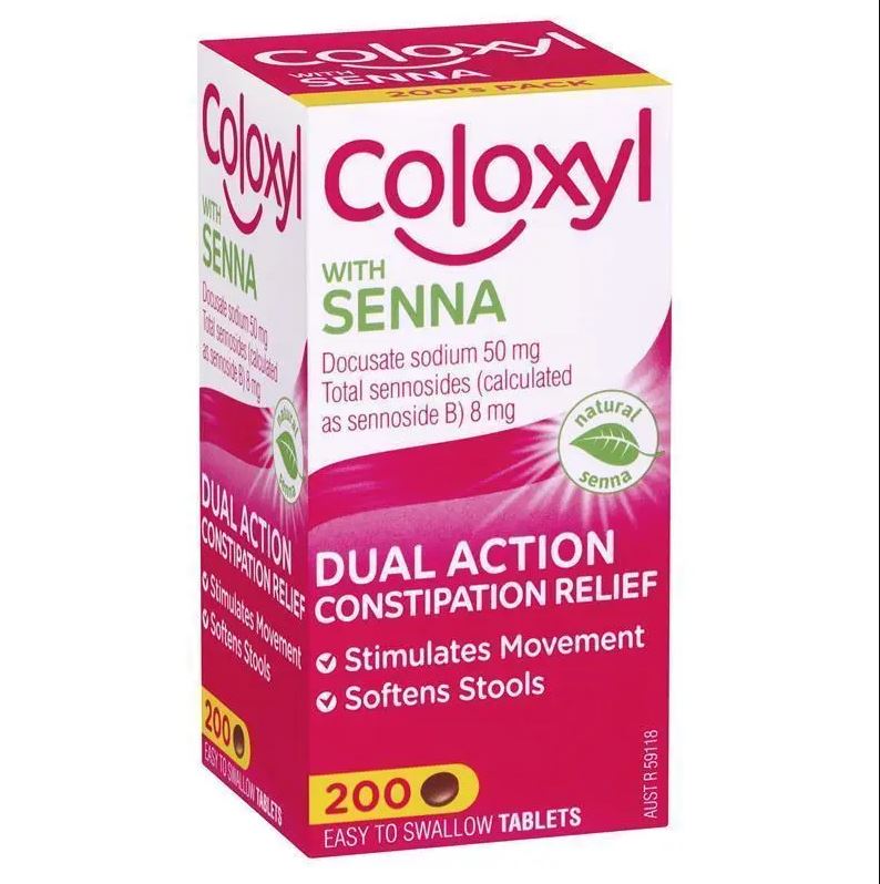 Viên uống nhuận tràng Coloxyl With Senna