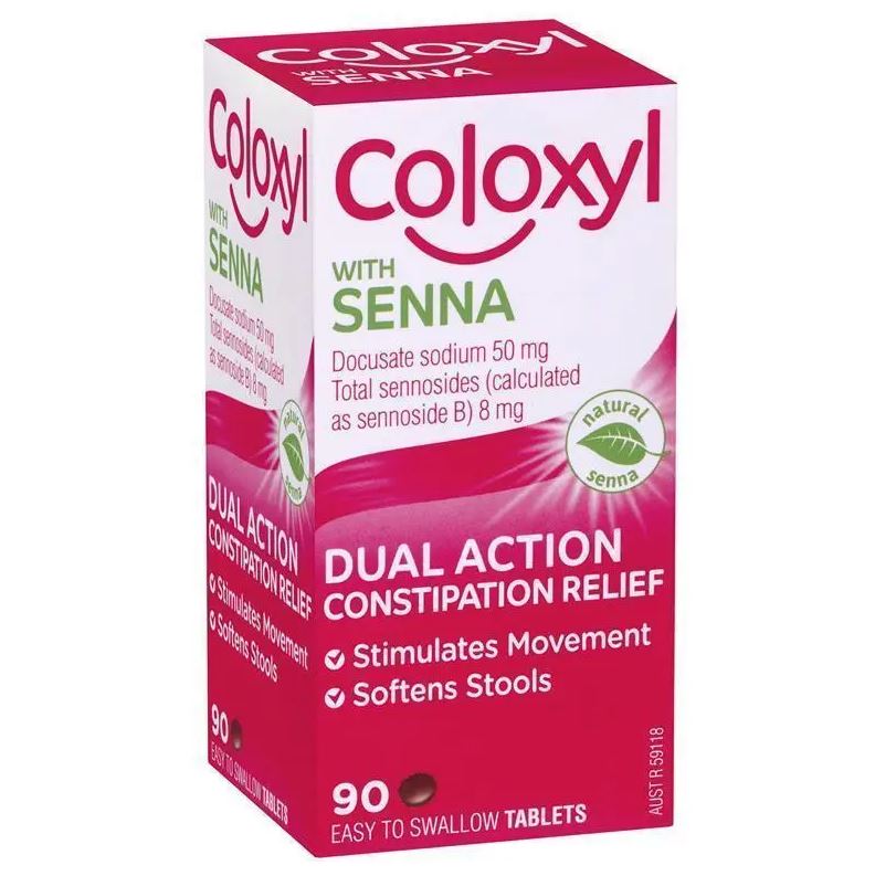 Viên uống nhuận tràng Coloxyl With Senna