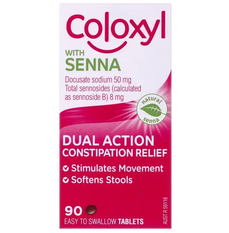 Viên uống nhuận tràng Coloxyl With Senna