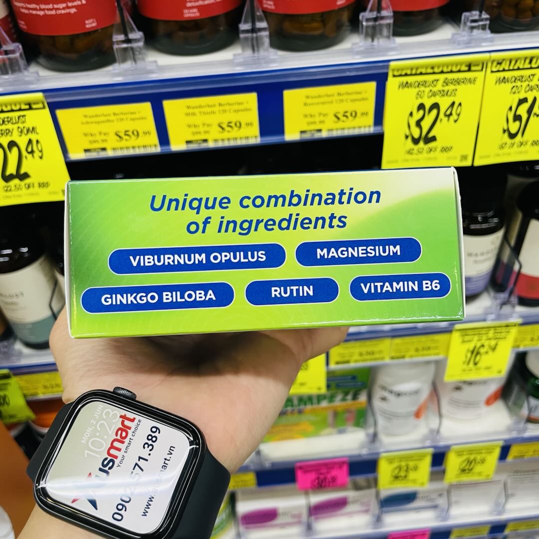 Viên uống Crampeze Leg Cramps & Spasms giảm chuột rút và co thắt cơ