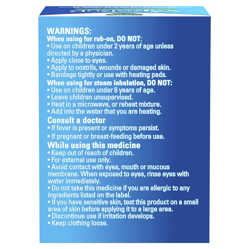Dầu ấm ngực Vicks VapoRub Ointment Decongestant Chest Rub 100g | Mua hàng Úc tại Ausmart