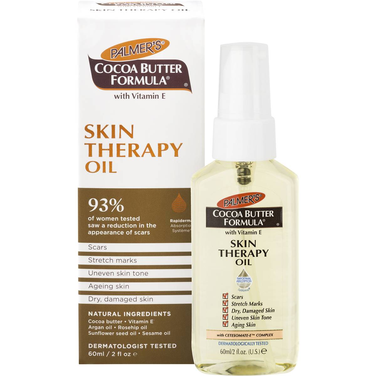 Palmer's Cocoa Butter Formula Skin Therapy Oil  Vitamin E 60ml
